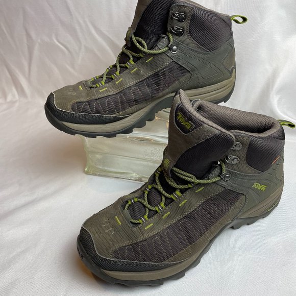 TEVA Hiking Boots Gray Waterproof 4161 MENS size 11 - Picture 1 of 7